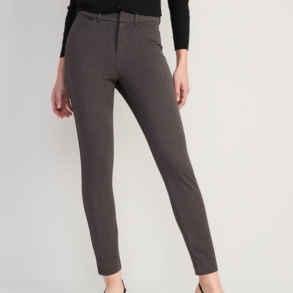 Old Navy Dark Heathered Ankle Pixie Pants